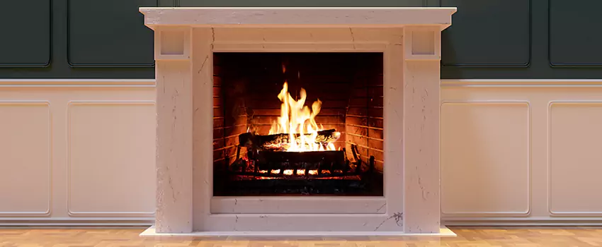 Decorative Electric Fireplace Installation in Petaluma, California