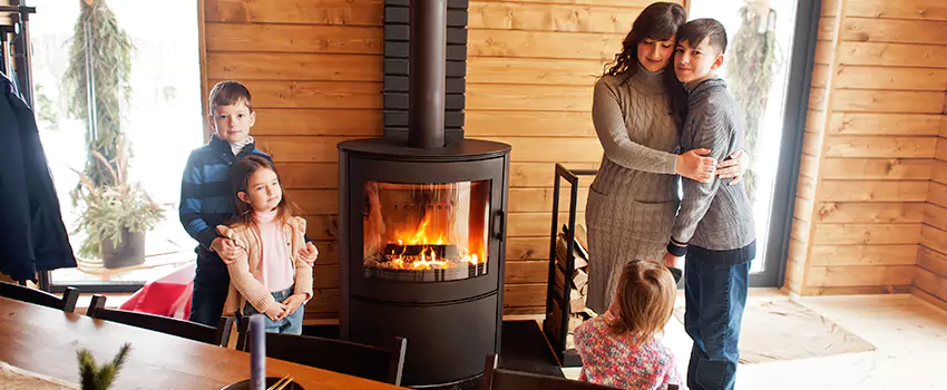 Morso Cast Iron Fireplace Insert Installation in Petaluma, California