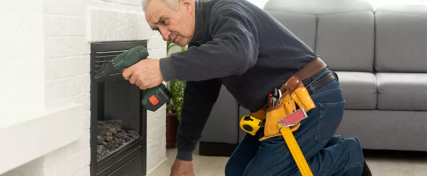 New Indoor Fireplace Installation in Petaluma, California