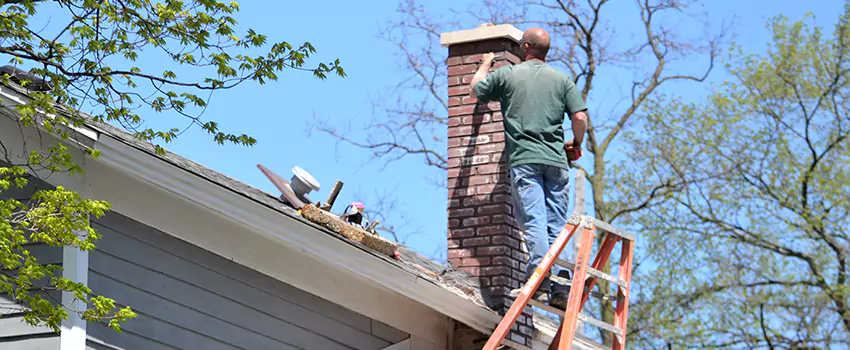 Vinyl and PVC Chimney Flashing Installation in Petaluma, CA