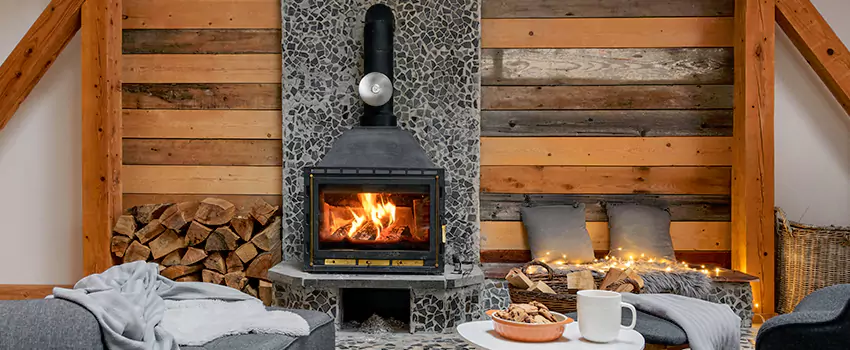 Thelin Hearth Products Direct Vent Gas Stove Fireplace Inspection in Petaluma, California